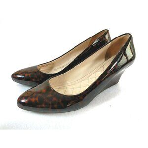COLE HAAN Animal Leopard Heel 6 B